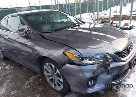 2015 Honda Accord Ex-L V-6 from USA, damaged, VIN 1HGCT2B85FA008814